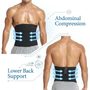 Men_s Waist Trainer Tummy Control Bandage Wrap